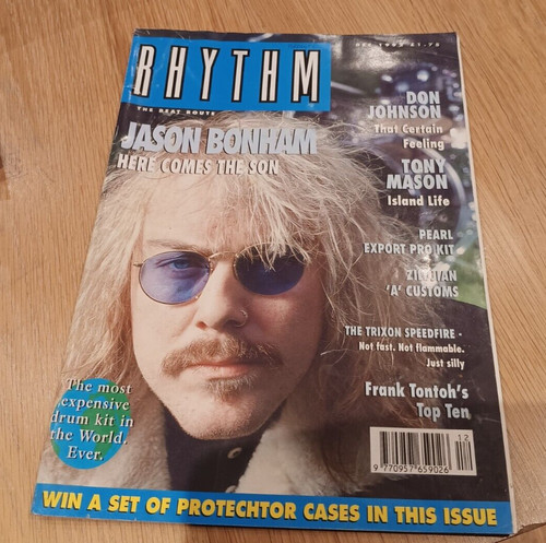 Vintage rhythm magazine - rhythm, 1992