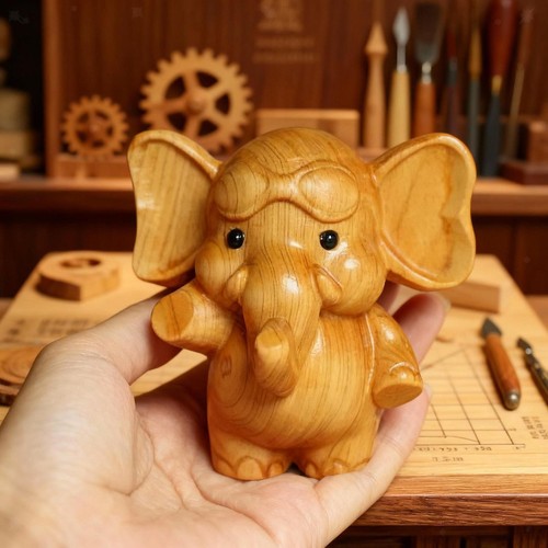 Elephant figurine decorative - figurine,