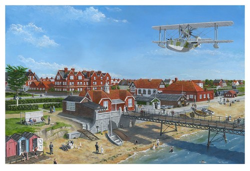 Supermarine walrus flight over - supermarine,