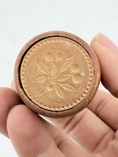 Antique Wooden Butter Mold
