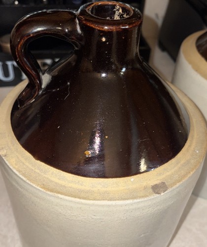 Antique vintage tone crock - 2,