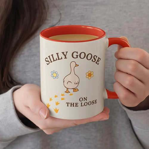 Silly goose the loose mug - silly,