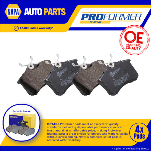 Brake pads set fits - brake,