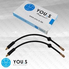 2 x Brake Hoses Front Axle