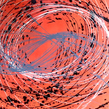 Large Jackson Polllock Style