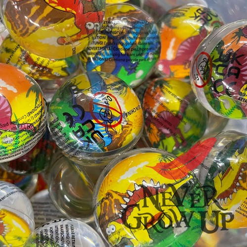 Dinosaur bouncy balls 50 - dinosaur,
