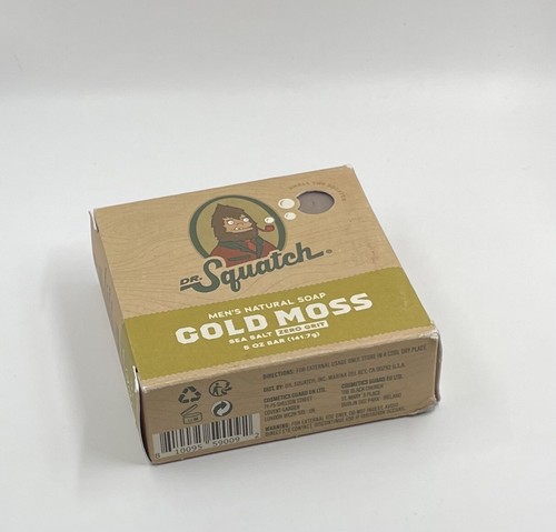 Squatch gold moss soap - gold,