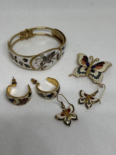 Vintage cloisonne hinged - vintage,