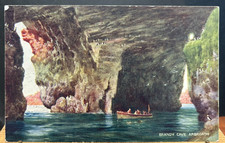 Vintage Postcard Arbroath Brandy Cave