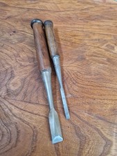 2 JAPANESE CHISELS NOMI Signed