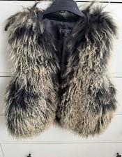 Topshop Ladies Mongolian Fur