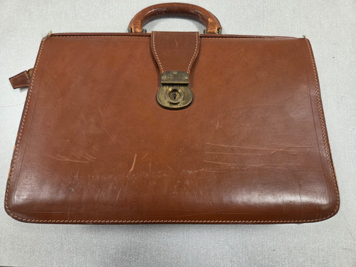 Vintage english tan leather - english,