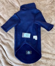 Fleece Dog Suit Medium Navy By Pawsome Suits