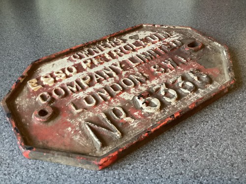 Original railway wagon - railway, plate