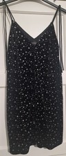 Top Shop Black Velvet Mini