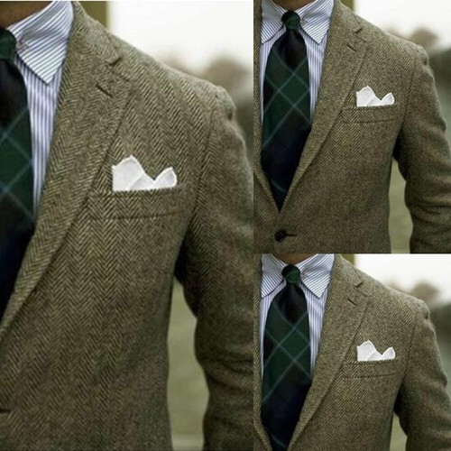 Men blazer suits tweed - men's,