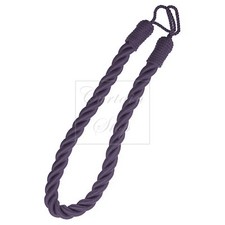Twisted Plain Thick Satin Rope Plain Simple Modern Fashion Curtain Tie Back 60cm
