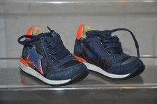 Falcotto infants navy blue camo pattern trainers UK size 2