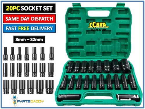 Deep impact socket set 2 - impact,