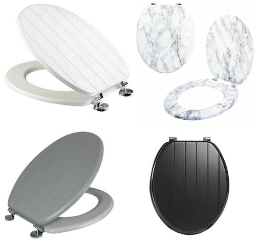 Mdf coloured toilet seat - seat, +