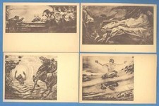 ARTIST SIGNED SET 10 VINTAGE