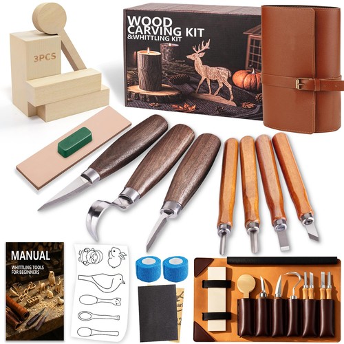 Wood carving kit pcs - 20,