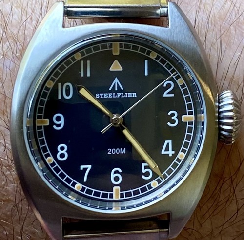 Gents 36mm steelflier - gents, “steelflier”