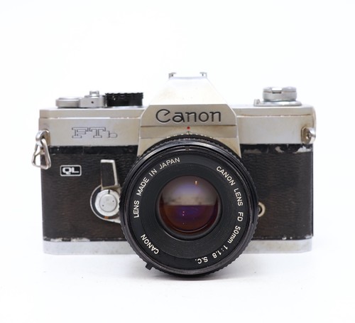Canon ftb 35mm slr film - canon, ql
