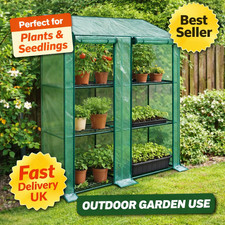 3 Tier Greenhouse Lean To with
