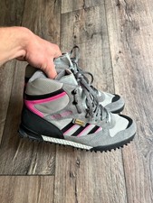 Vintage 80s Adidas Marathon TR High Tracking Boots Size 42 1/2 Made in Yugoslavi