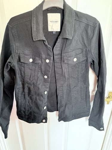 Jack jones mens black denim - &,