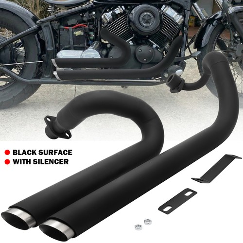 Black exhaust pipe silencer - black,