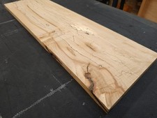 SPALTED MAPLE HARDWOOD 210mm x