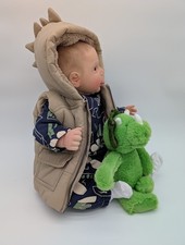 Gorgeous Reborn Baby Boy, Over 2LBS, 22" In Length, Beautiful Detailed Features