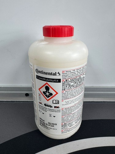 Continental tyre puncture - tyre,