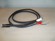 Tonearm  phono connecting cable  Straight 5 pin to RCA fit Linn Jelco etc