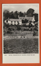 Real Photo Postcard, Hotel Tresanton, St. Mawes from the Sea