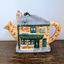The Village Collectables Annie Rowe Rovers Return Wateringcan Teapot