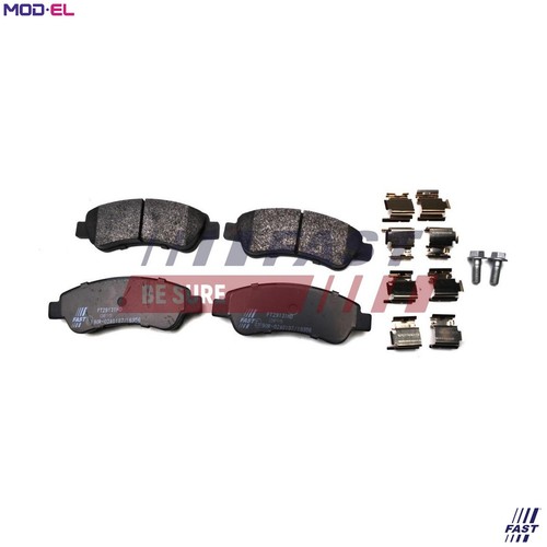 Brake pad set - set, disc