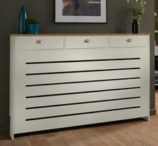 Cream Radiator Cover Cabinet