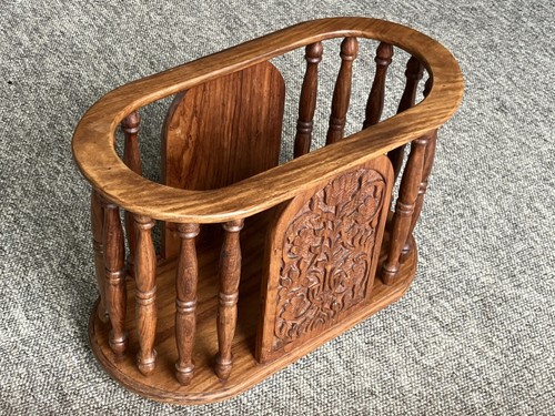 Vintage indian wood magazine - indian,
