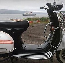Crash bars for - legshield, ajs