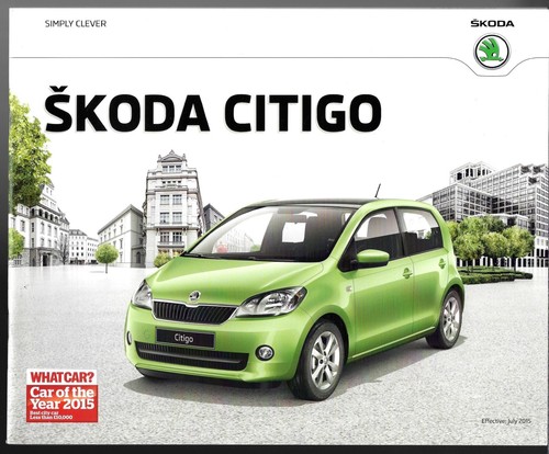 Skoda citigo 2015 2016 - skoda, uk