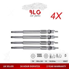 4X HEATER GLOW PLUGS FOR