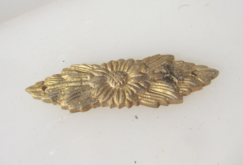 Brass flower ormolu furniture - brass,