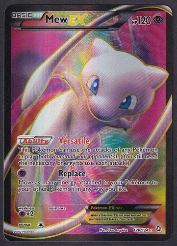 Pokemon mew 120 - ex, 120/124