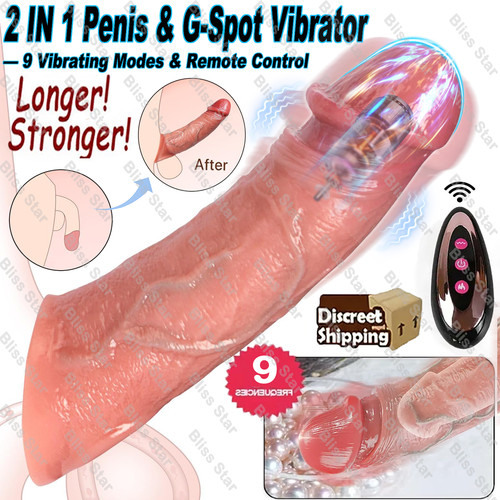 Penis cock ring vibrator - cock,