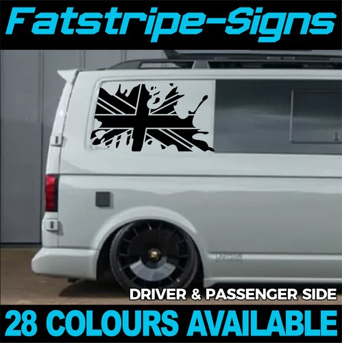 Union jack vinyl - decals, camper
