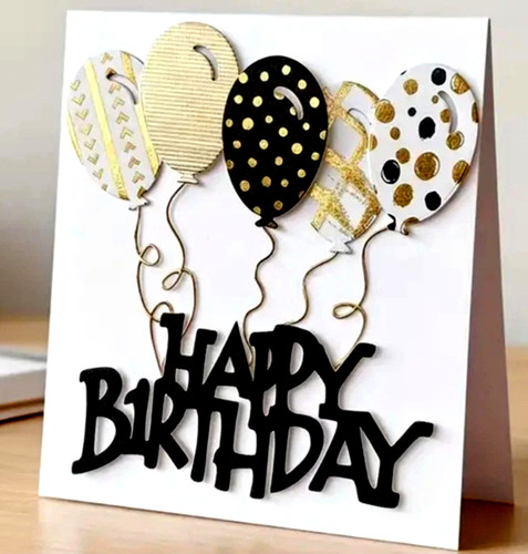 Happy birthday balloon metal - birthday,