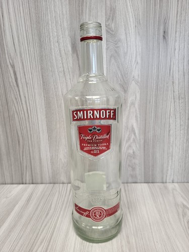 Smirnoff vodka large - smirnoff, empty